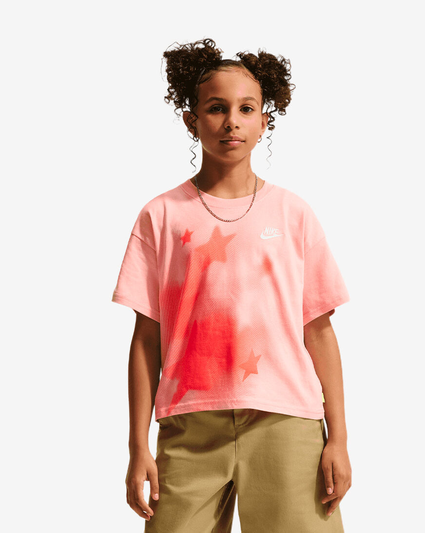 Shop Nike Big Kids' NSW T-Shirt II1268-800 orange | SNIPES USA