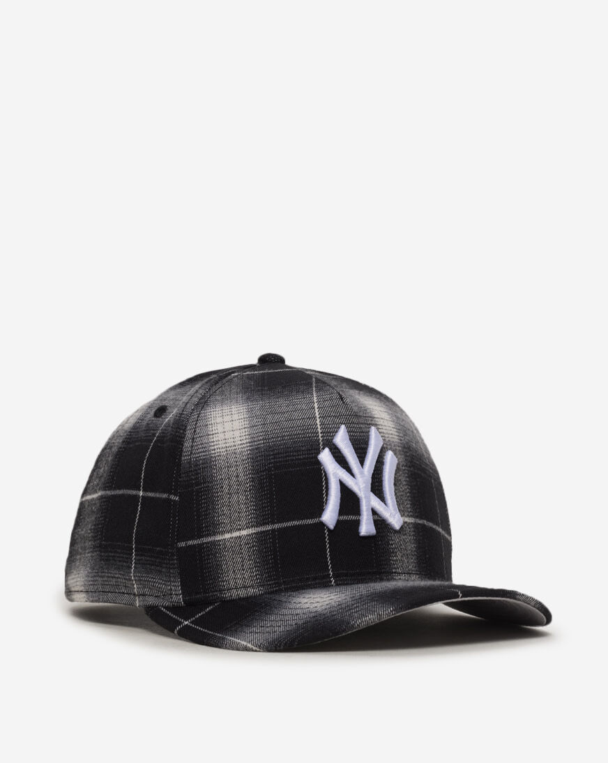Shop New Era 9Fifty New York Yankees A-Frame Plaid Snapback Hat