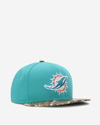 59Fifty Miami Dolphins 2-Tone Camo Fitted Hat