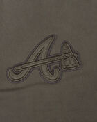 Atlanta Braves Neutral Drop Shoulder Fleece Pullover Hoodie