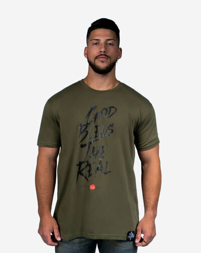 HT B - God Bless The Real Tee