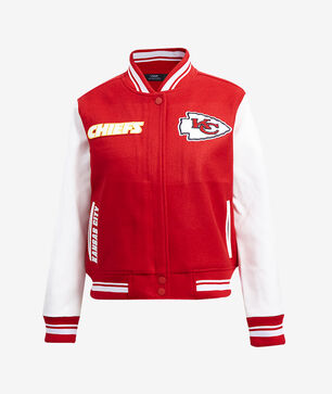 Kansas City Chiefs Retro Classic Rib Wool Varsity Jacket