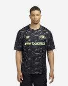 New Balance All Over Print Poly Tee  MT53640-BK Black 1