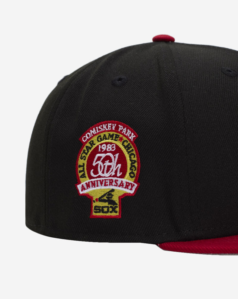 New Era 59Fifty Speed Chicago White Sox Fitted Hat 70938166 Black 2