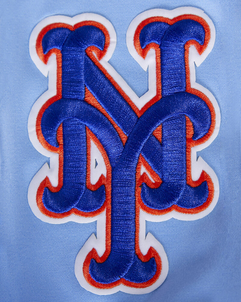 PRO STANDARD New York Mets Classic Chenille Double Knit Tee LNM131929-UNI Blue 2
