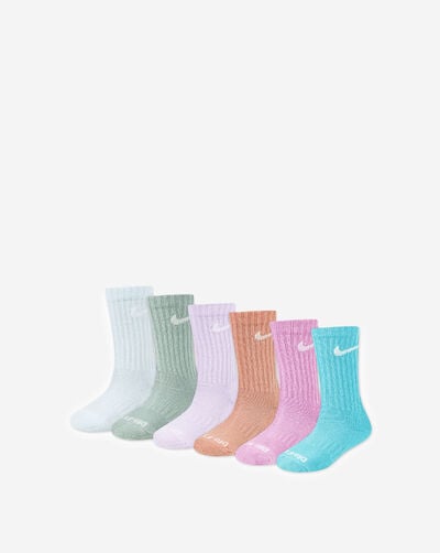 Little Kids' Dri-FIT Performance Basics Crew Socks Little Kids' Dri-FIT Performance Basics Crew Socks