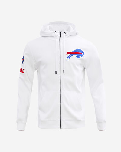 Buffalo Bills Classic Chenille Double Knit Full-Zip Hoodie