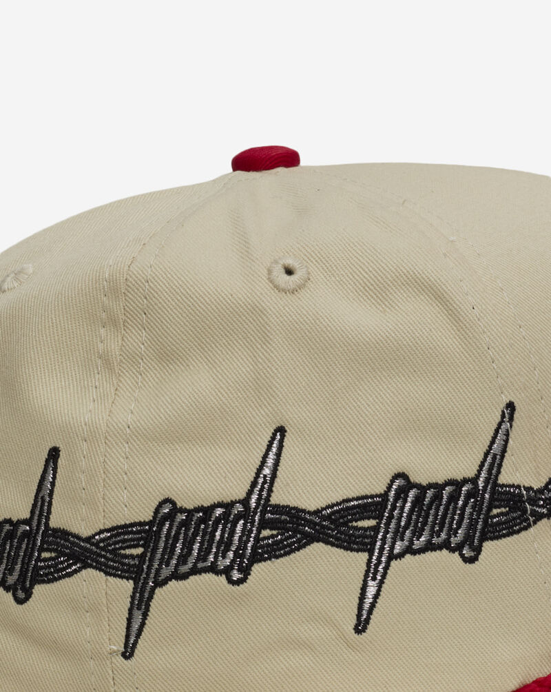 Field Grade Beware Of Rotty Barbed Wire Twill Trucker  1005208 cream 2