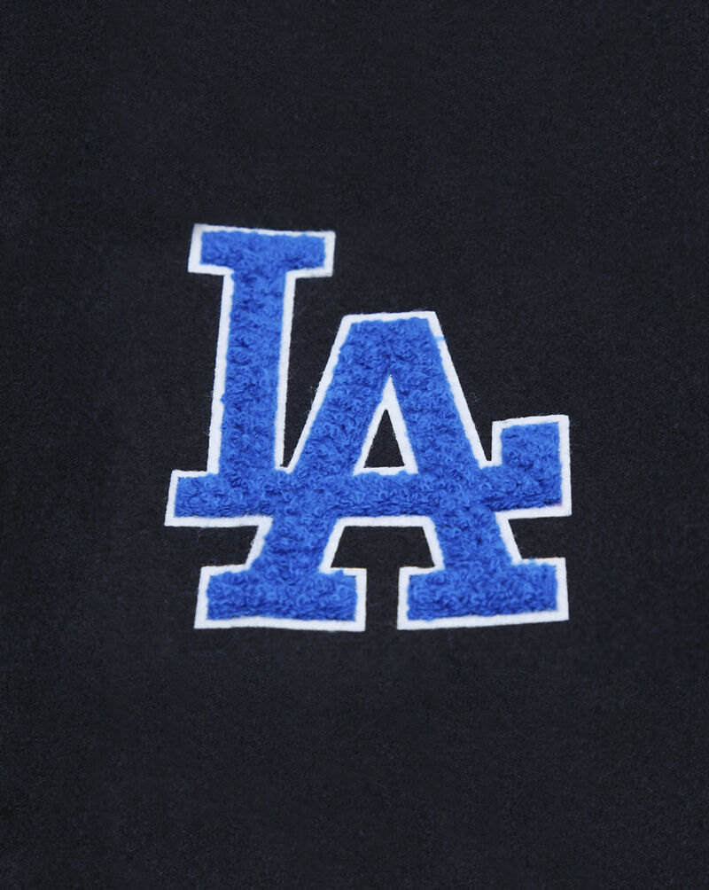 PRO STANDARD Los Angeles Dodgers Classic Wool Varsity Jacket  LLDH34415-BLW Black 2