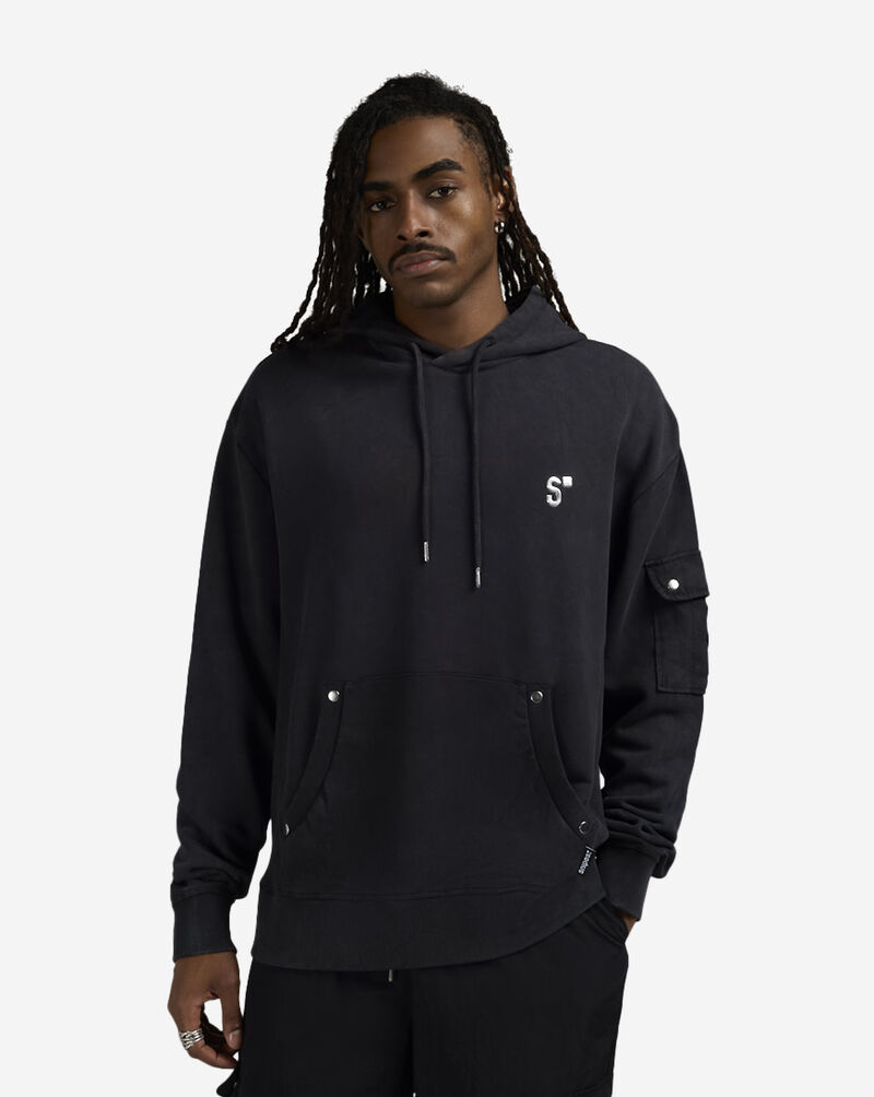 SNIPES Heavy Weight Hoodie FW25MF021-011 Black 1