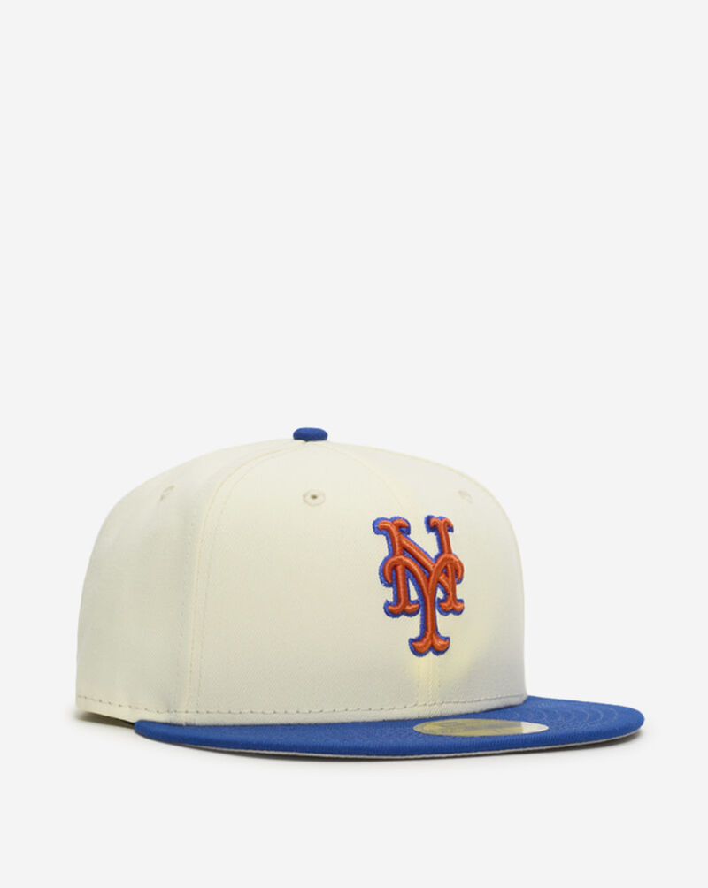 New Era 59Fifty New York Mets Core Fitted Hat 60956020 cream 1
