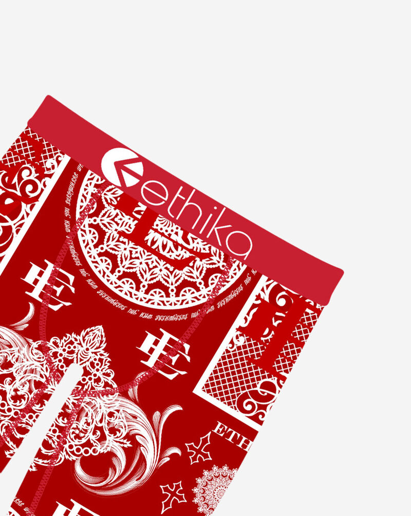 Ethika Lace Me MLUS3533 Red 2