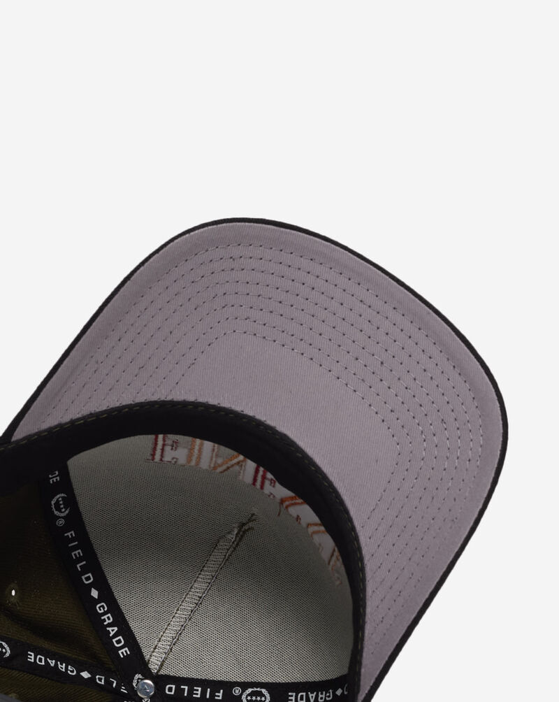 Field Grade Finesse 2 Tone Wool Trucker Hat 1005914 Black 4