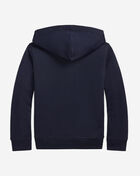 Kids' Plaid-Logo Fleece Hoodie