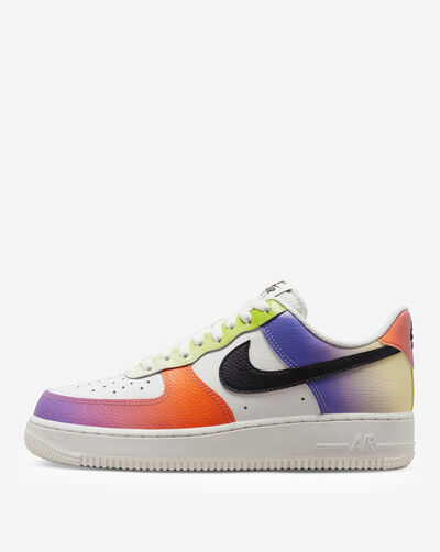 Nike Air Force 1 Shadow black / Multicolor Stitch Shoes