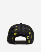 Cult of Individuality Rope Logo Mesh Back Trucker Hat 626BS-CH49B Black 3