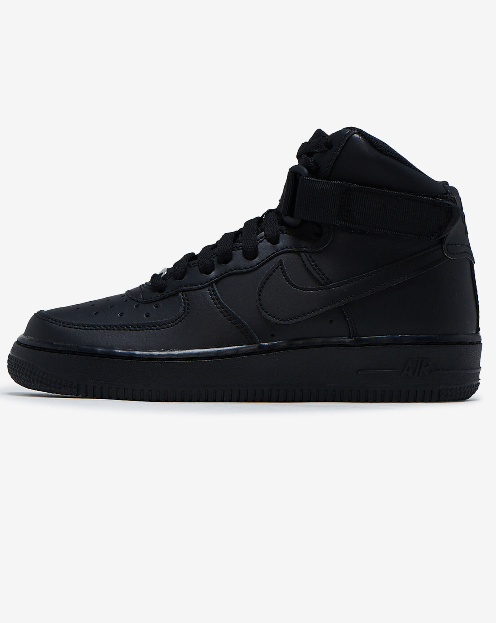 grade school air force 1 black