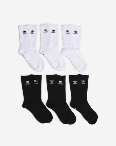 Originals Trefoil 6PK Crew Socks