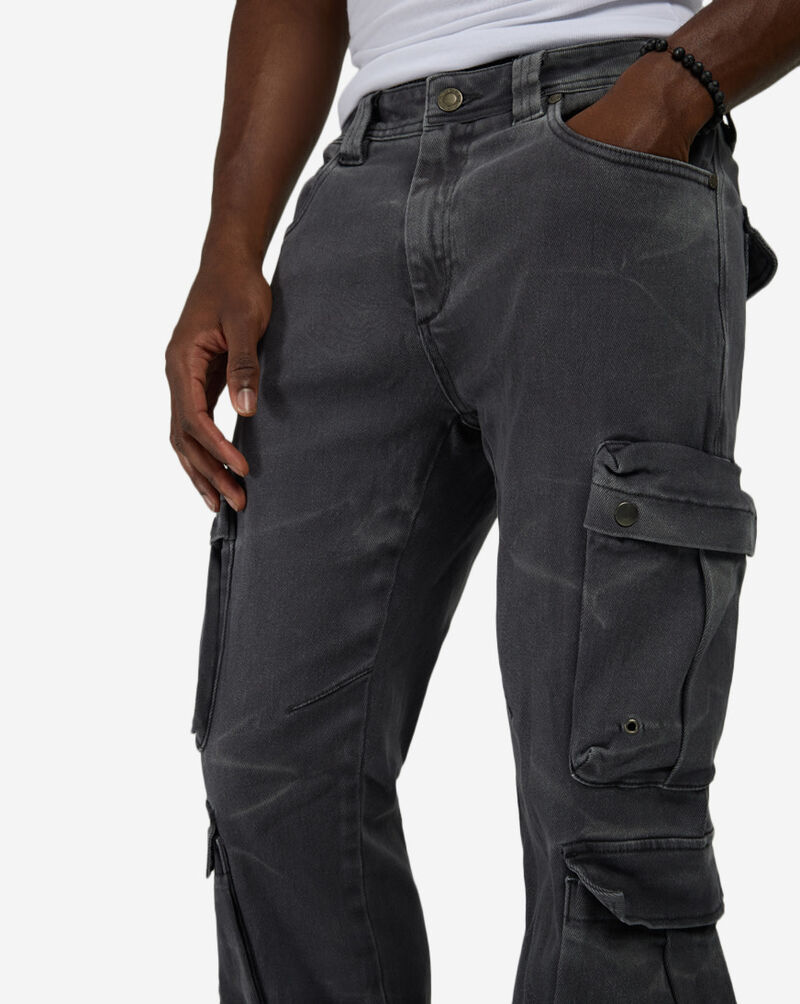 WAIMEA Twill Cargo Pant SNM8831T-GRY Grey 3