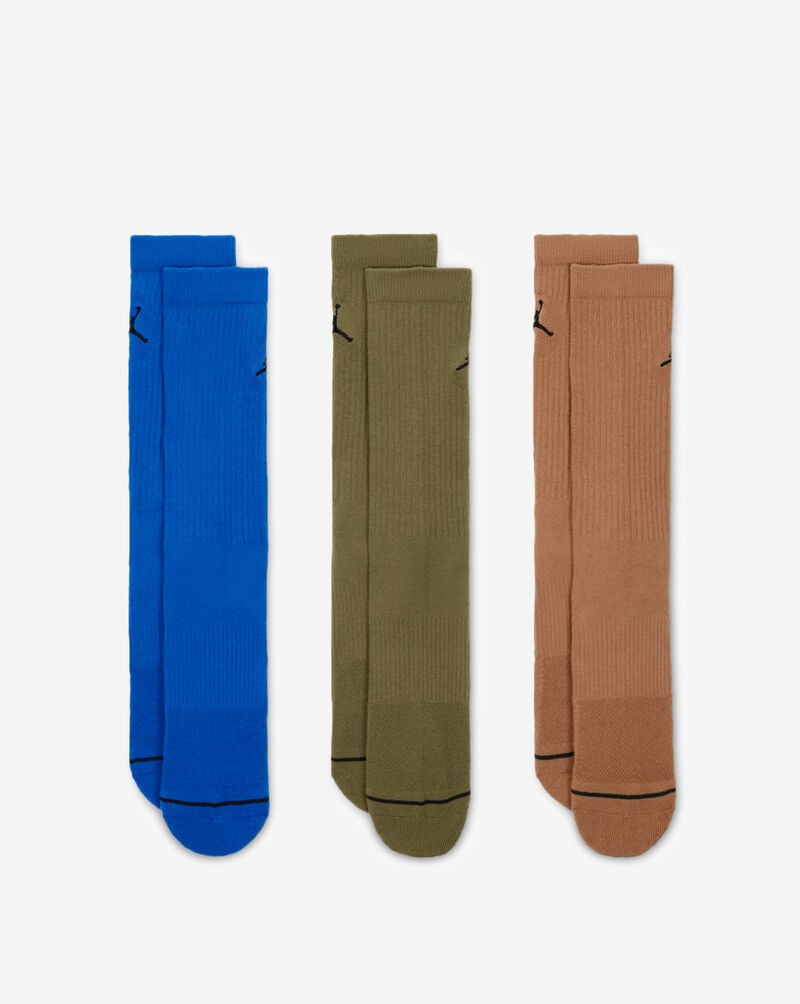 Jordan Everyday Crew 3PK Socks (L) DX9632-922 Multi 1