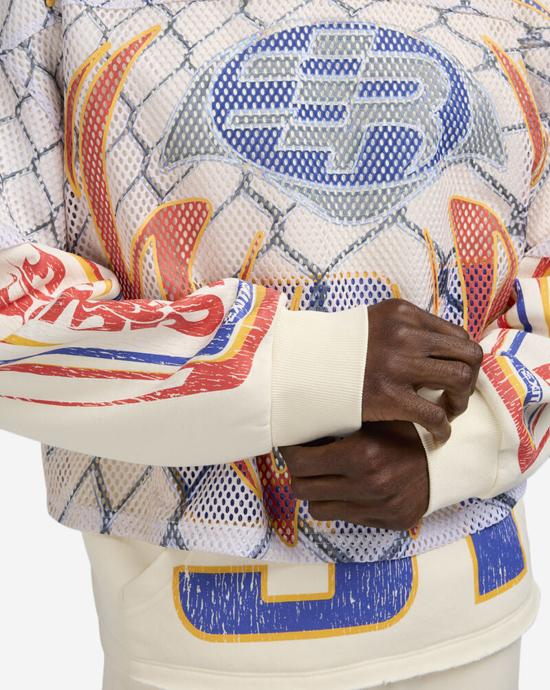 Smoke Rise Field Fleece 2 Hoodie FO25559SN-ECR cream 3