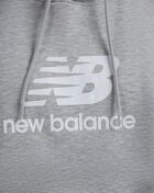 New Balance Sport Essentials Fleece Logo Hoodie MT41505-AG Grey 3