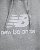 New Balance Sport Essentials Fleece Logo Hoodie MT41505-AG Grey 3