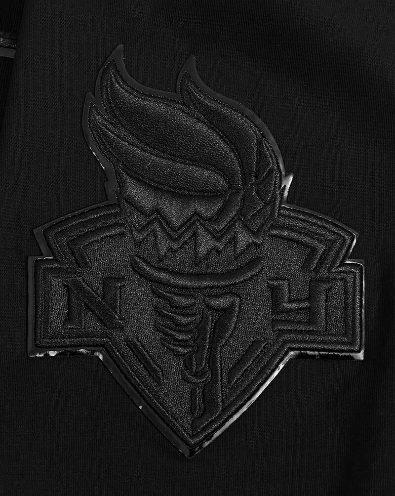 PRO STANDARD New York Knicks Triple Black Tee WNL170018-BLK Black 4