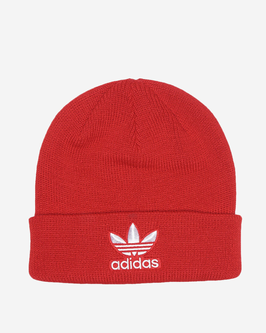 Red adidas beanie sales