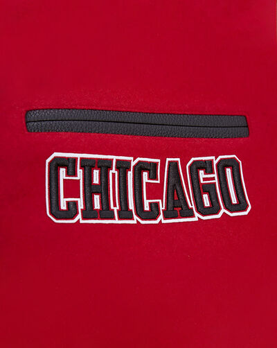 Chicago Bulls Retro Classic Rib Wool Varsity Jacket