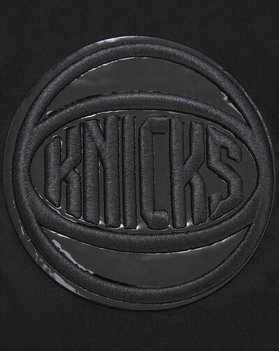 New York Knicks Triple Black Double Knit Tee