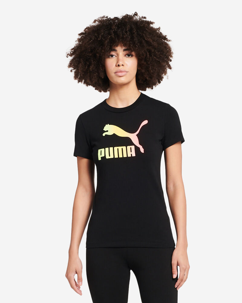 Shop PUMA Summer Squeeze Slim Graphic Tee 53784601 black SNIPES USA