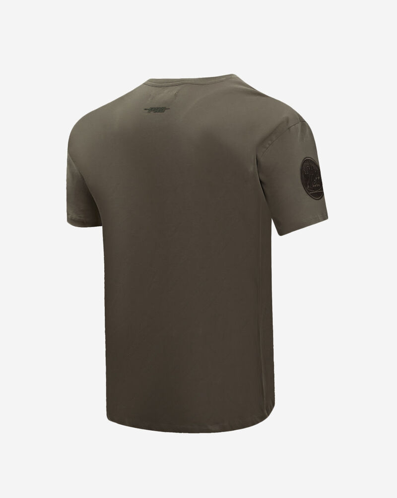 PRO STANDARD New York Mets Neutral Drop Shoulder Tee LNM1311662-DKT Brown 3