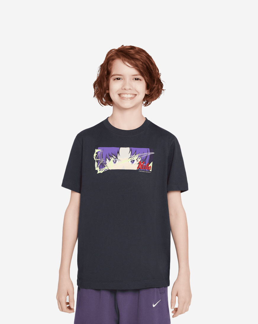 Shop Nike Kids Vhero Crew T-Shirt IM0449-045 black | SNIPES USA