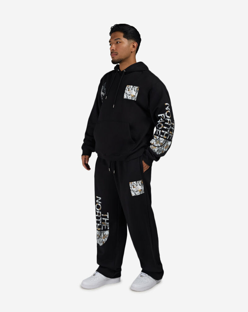 The North Face Essential Oversized Hoodie NF0A8KUMJK3 Black 4