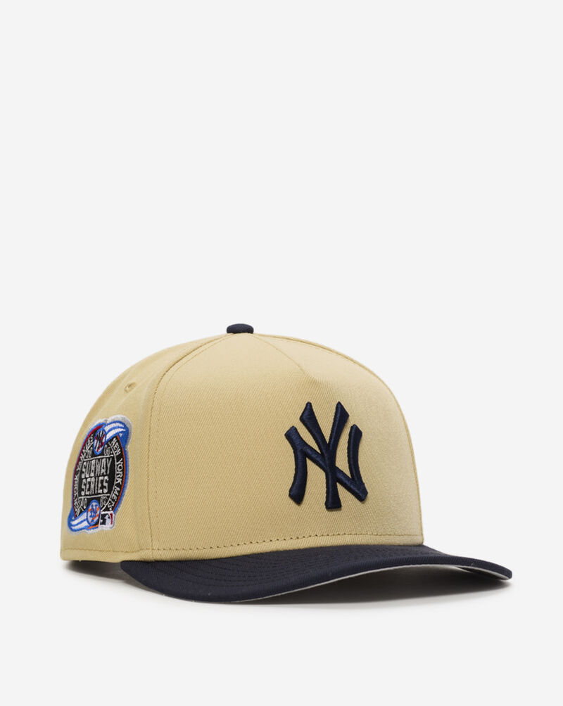 New Era 9Fifty New York Yankees Gold A-Frame Snapback Hat 70948033 Yellow 1