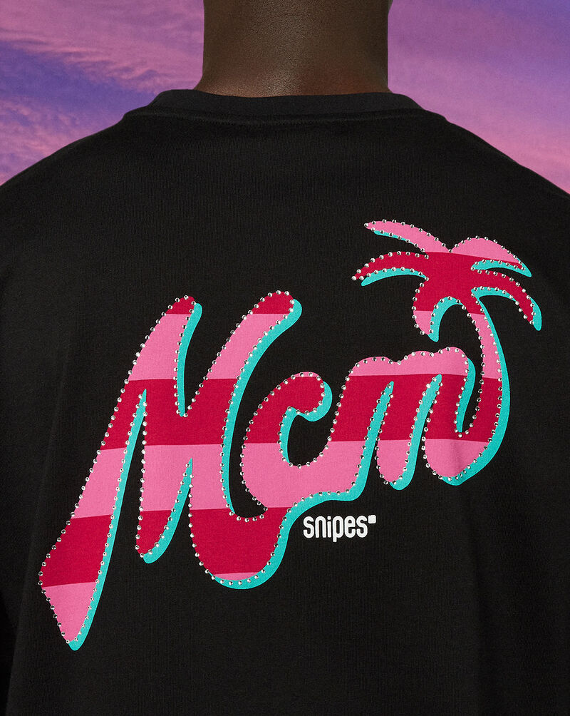 MCM MCM x SNIPES Miami T-Shirt SFM252-001-1-BLK Black 5