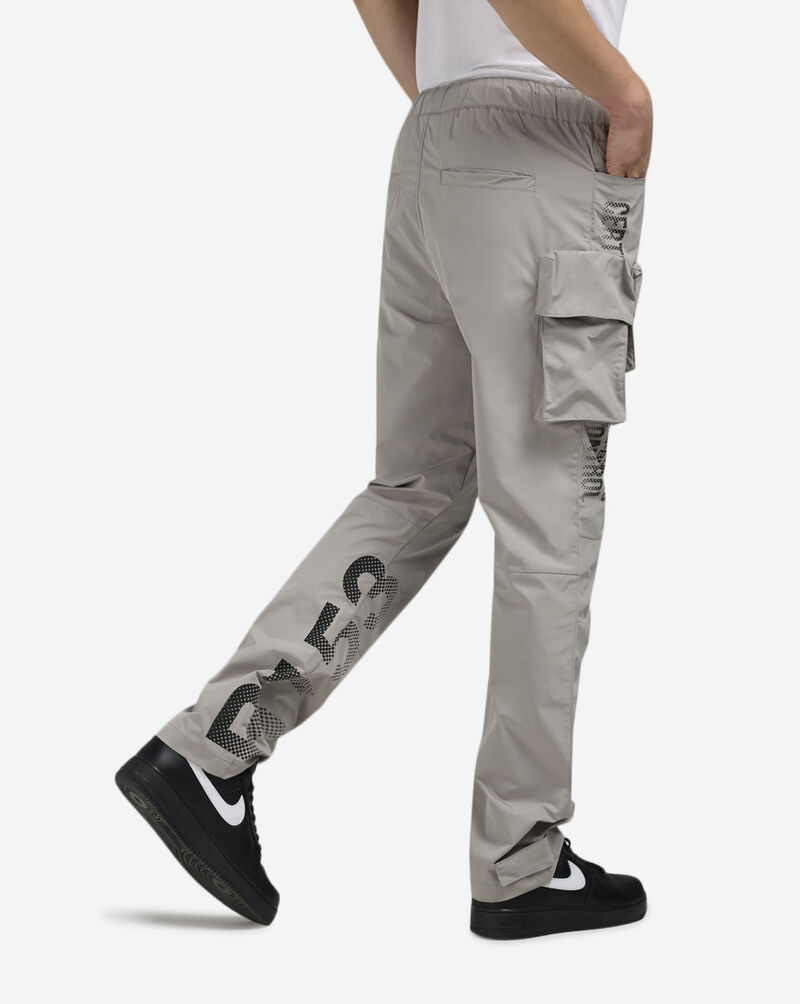 Smoke Rise Multi Cargo Nylon Pants  WP25584SN-GRY Grey 2