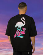 MCM MCM x SNIPES Flamingo T-Shirt  SFM252-003-1-BLK Black 3