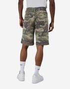 Decibel Embellished Twill Camo Shorts SSWB007-CAM Camo 2