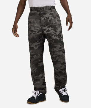 Black Camo Cargo Pants