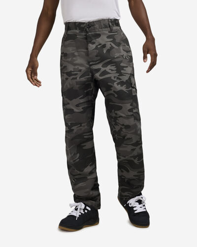 Black Camo Cargo Pants