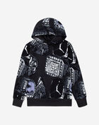 Jordan Big Kids' MJ MVP Fleece AOP Pull Over Hoodie 95D604-G0T Black 1