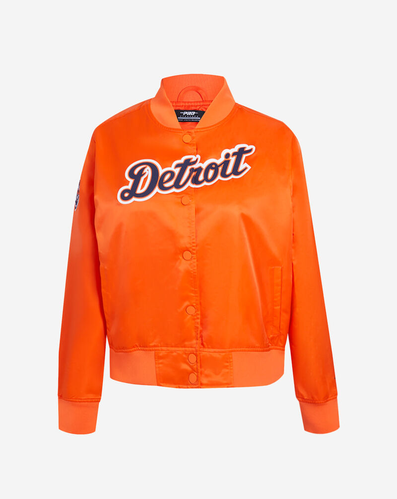 PRO STANDARD Detroit Tigers Classic Satin Jacket LDTU34403-ORG Orange 1