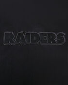 Los Vegas Raiders Triple Black Wool Varsity Jacket