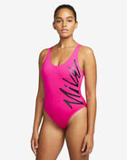 Multi-Logo U-Back Swimsuit