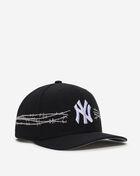 Mitchell  Ness New York Yankees Pro Pinch Barbwire Snapback Hat HP14682-NYYBLCK Black 1