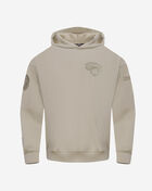 New York Knicks Neutral Drop Shoulder Fleece Pull Over Hoodie