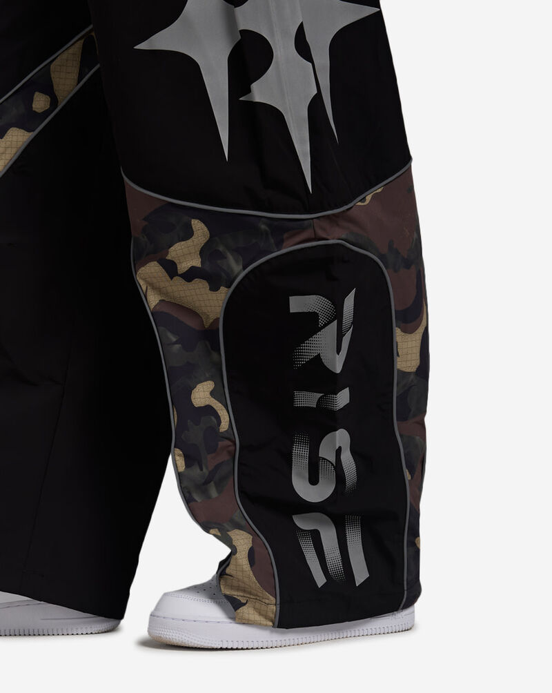 Smoke Rise Reflective Cropped Nylon Camo Panel Pant RWP26F337SN Camo 4