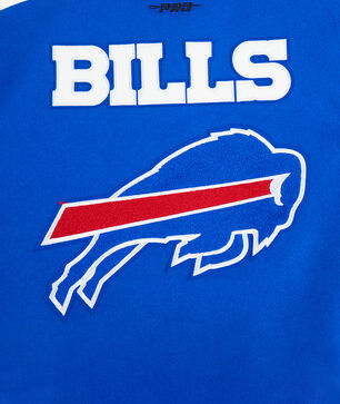 Buffalo Bills Mash Up Rib Wool Varsity Jacket